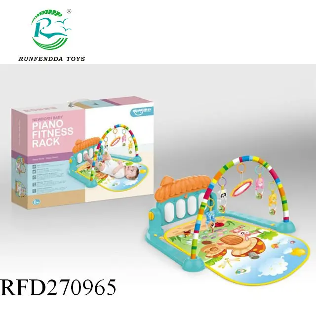  New Product Educational Pedal Baby Play Gym Piano Fitness Rack For Sleeping And