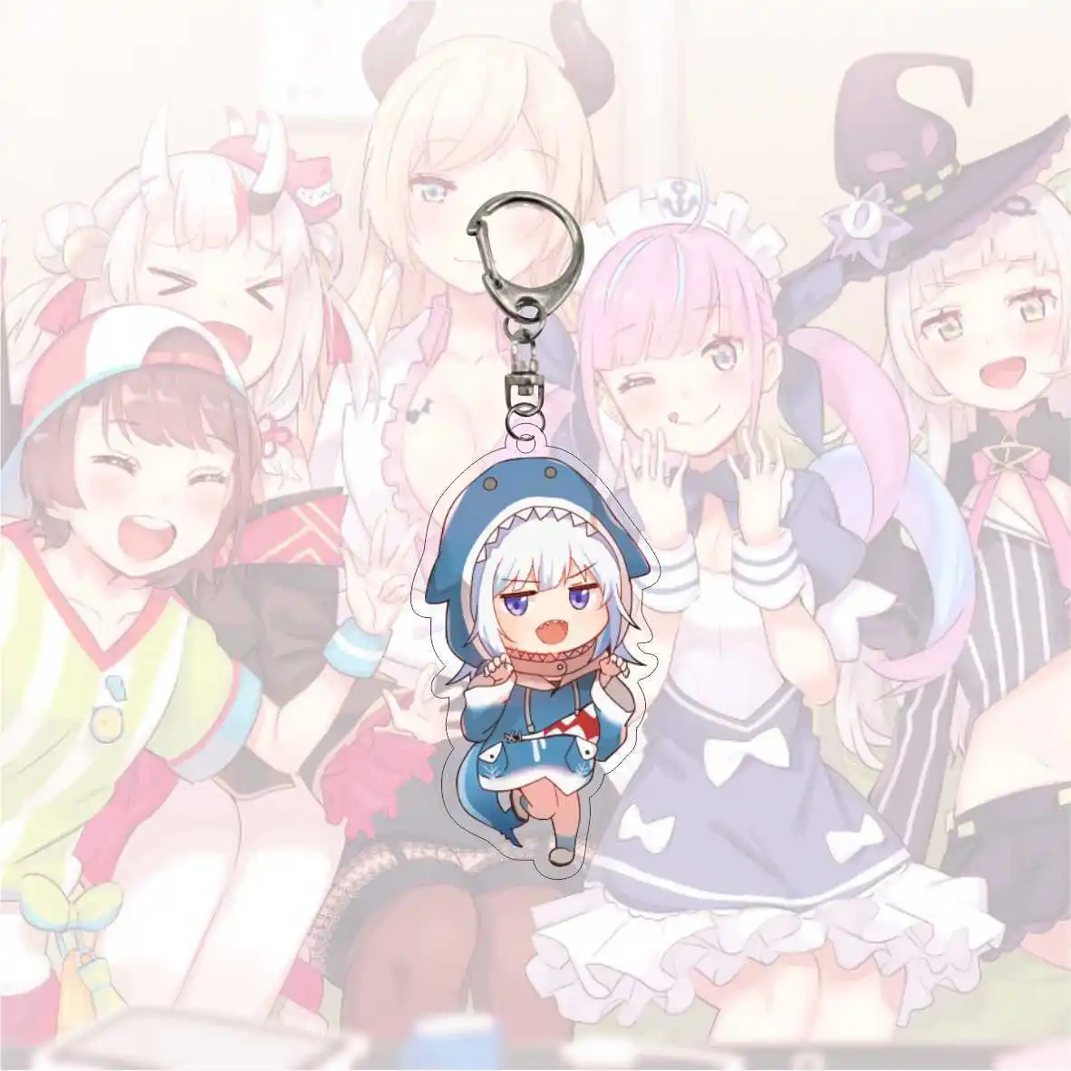 Косплей все персонажи Inugami Korone hositech Suisei Hololive аниме акриловый брелок