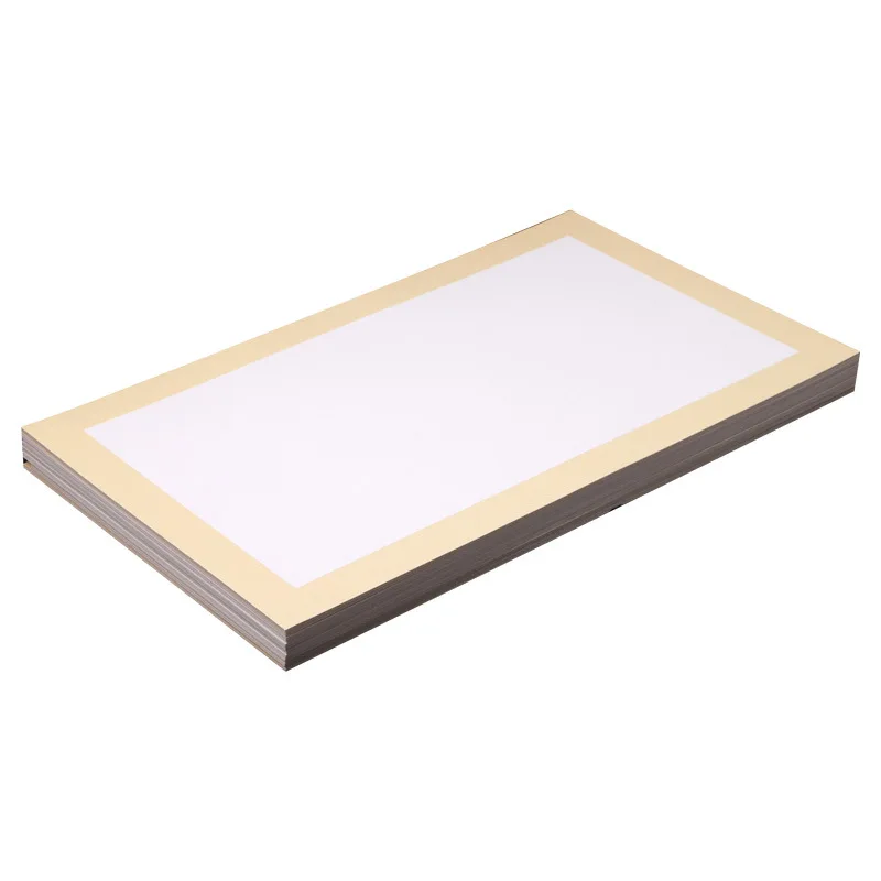 Chinese Calligraphy Sets Raw Xuan Rice Paper, 100 Sheets, 13.8 X 27.2 Inch ( 35 X 69 cm ) Grids / Sheet