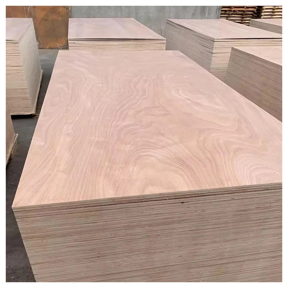 12mm wood veneer laminated block board factory price plywood