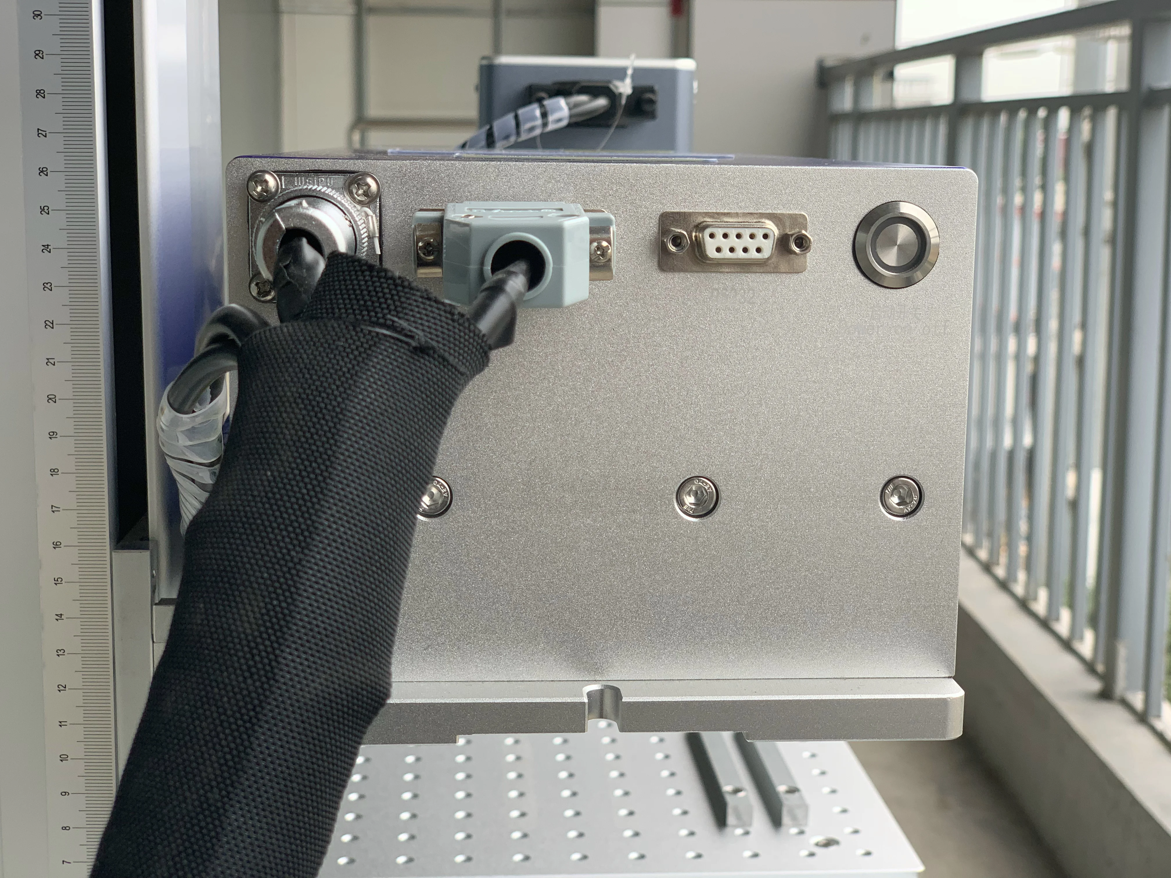 UV Laser Marking Machine Ultraviolet Ray Purple Ray marking for Hard plastic keyboard print mark all in one machine