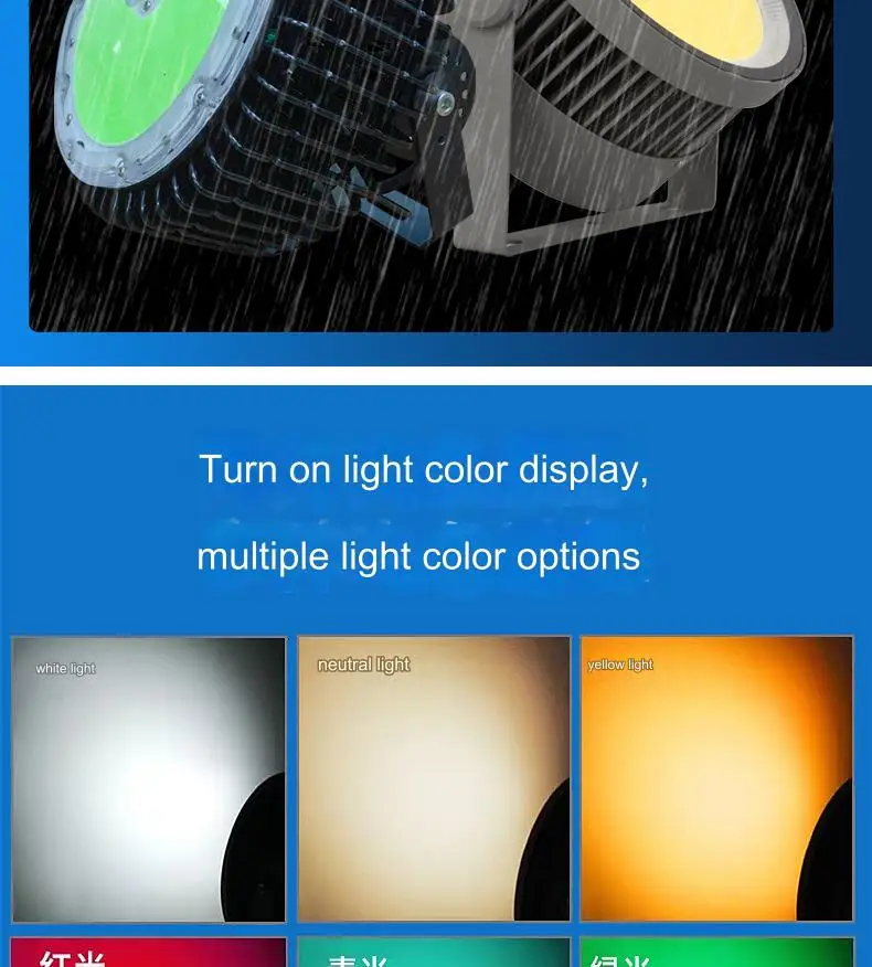 Led Waterproof Underwater Fishing Light 800W Lamp Green Outdoor for