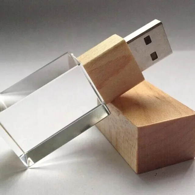 
classic crystal USB flash drive 2GB pendrive 4GB USB memory stick 16GB with customized logo 