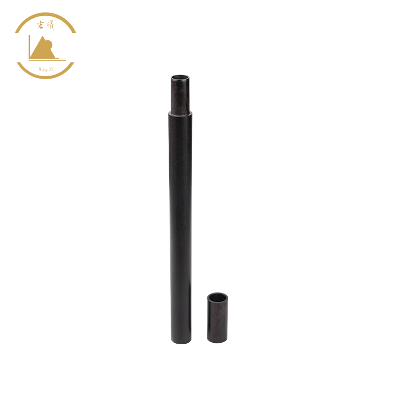 Factory Direct Wooden Incense Holder Ebony Wood Incense Stick Tube Holder Home Fragrances for Sleep Health