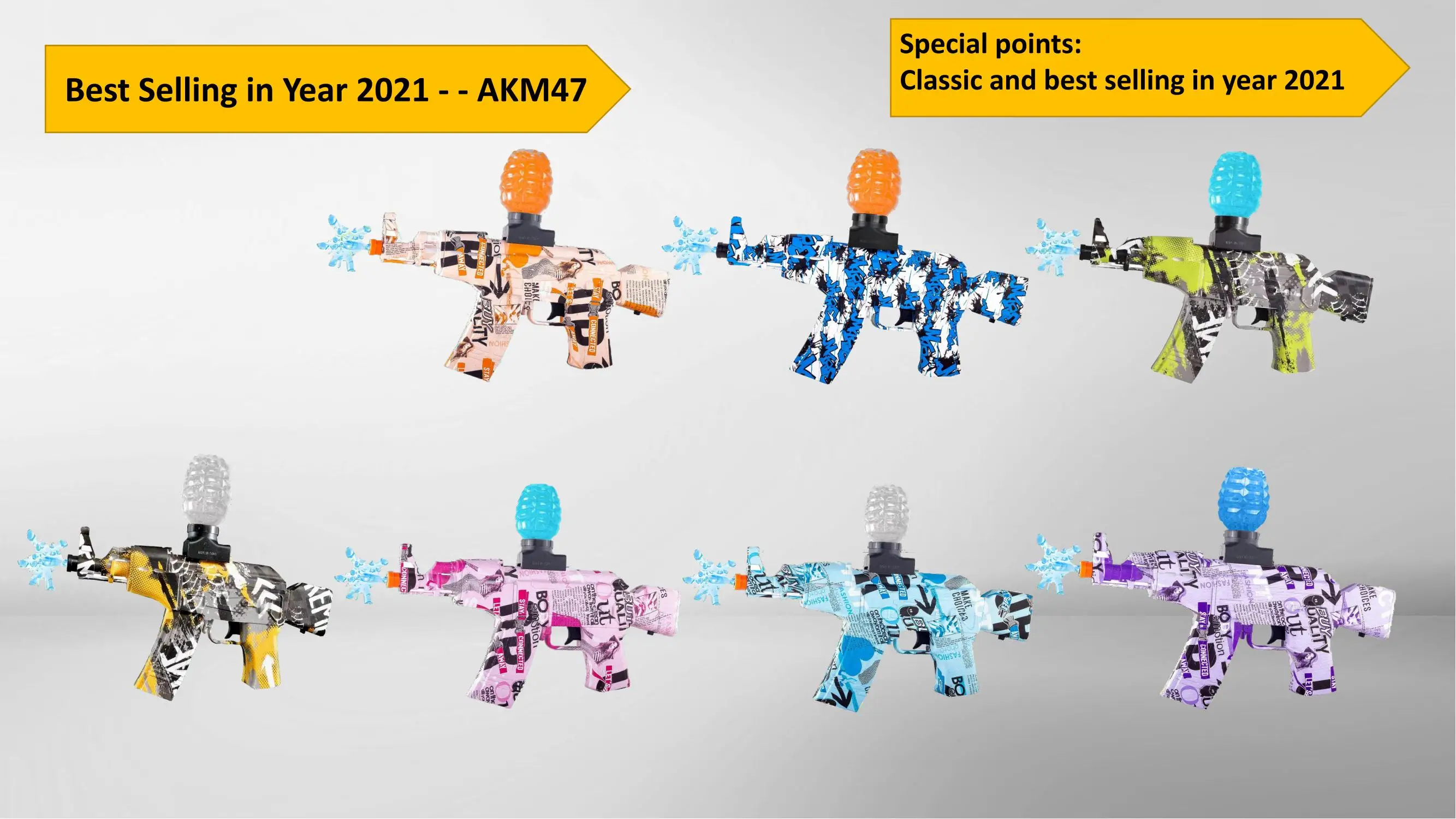 Children Adult Shooting Outdoor Game USB Charging Automatic Water Gel Electric Toy Gun