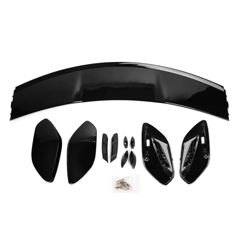 Rear Trunk Glossy Black Painted Top Spoiler For Mercedes Benz A Class A35 W177 W176 A35 A180 A200 A220 A260 AMG 2019+