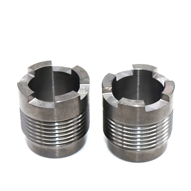 Tungsten carbide wear parts  cross slot pdc oil drill bits nozzle with thread