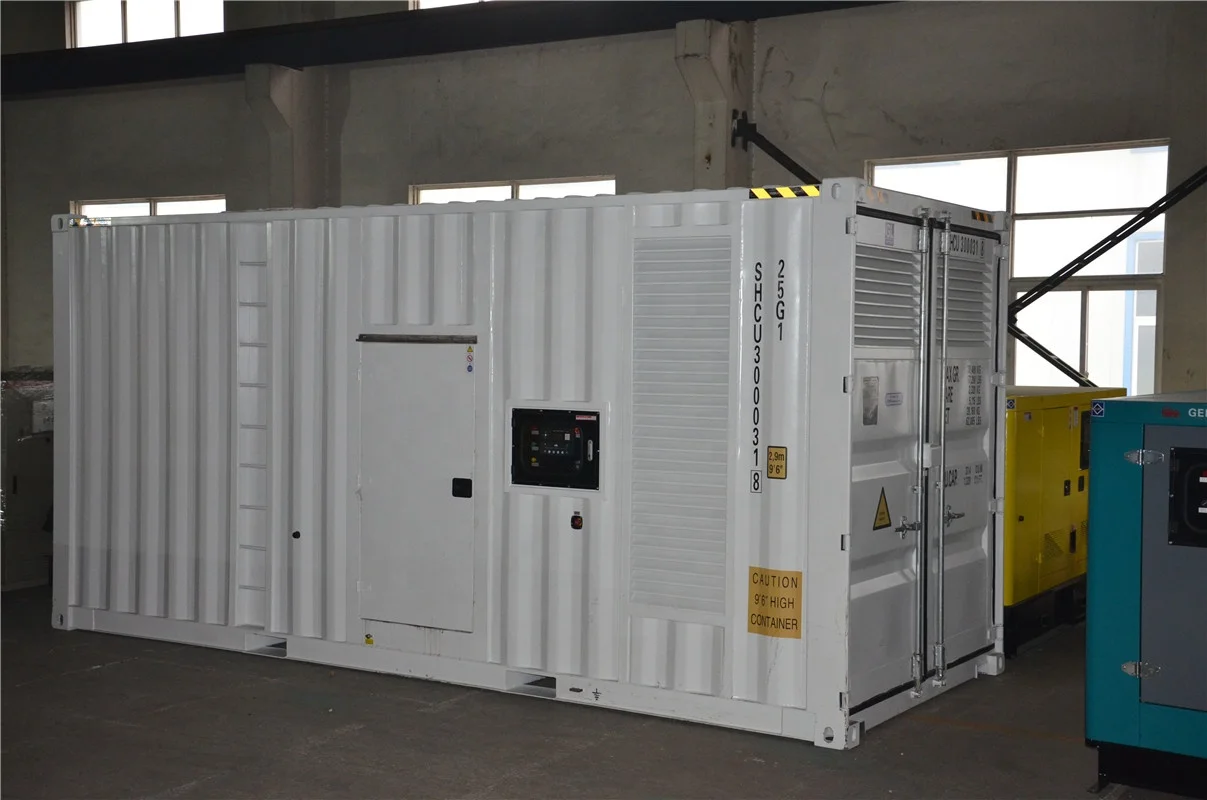 Germany MTU  1760kw diesel generator with engine 16V4000G23  2200kva  power plant generator