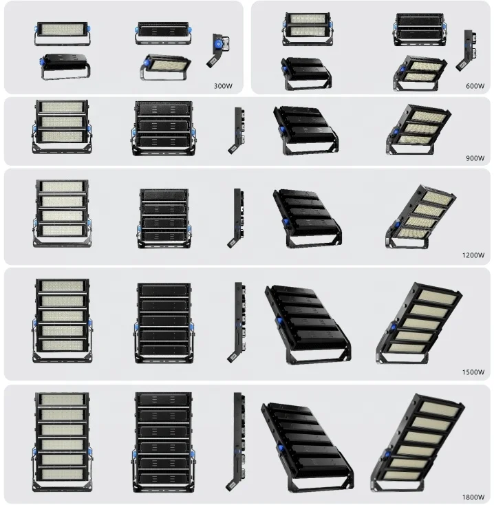 soccer stadium sports football field court led flood light 600w 1000W