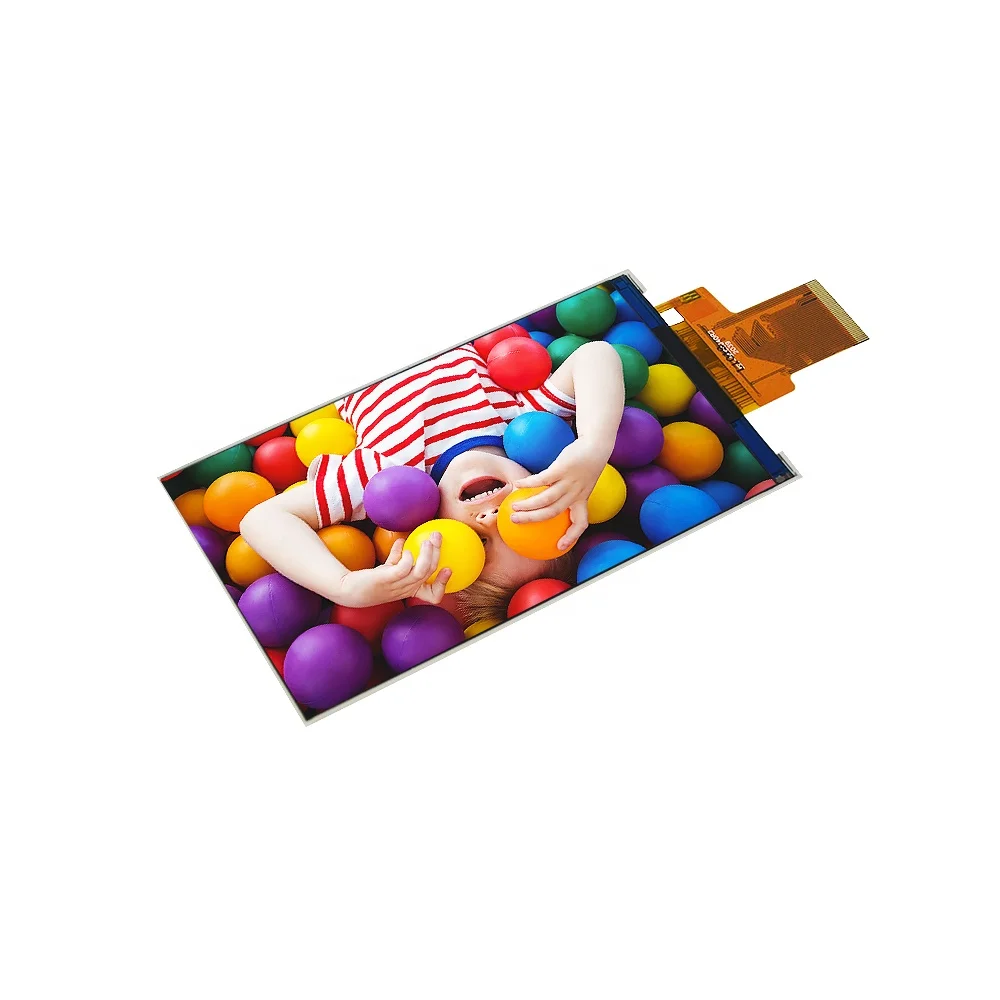 Msrui OEM широкий угол обзора 5,0 дюймов 854*480 TFT ЖК-экран с Рези стираным тачскрином 5-дюймовый сенсорный ЖК-дисплей