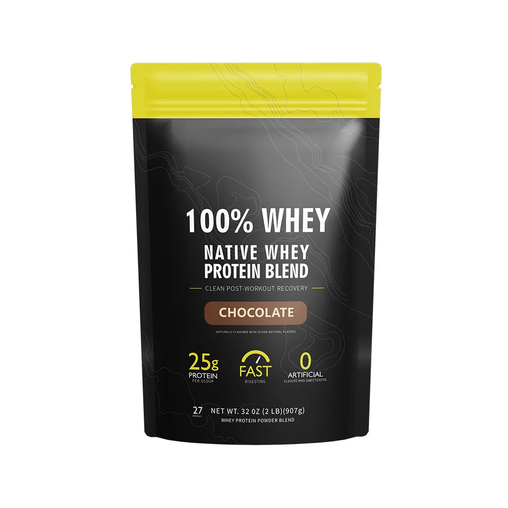 100% Whey Protein Powder - Post Workout Whey Protein Isolate, Zero Artificial Flavors & Sweeteners