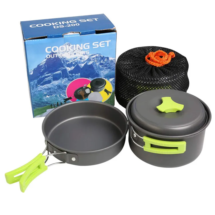 Camping Cookware Stove Carabiner Canister Stand Tripod and Stainless Steel Cup Tank Bracket Fork Spoon Kit for Outdoor