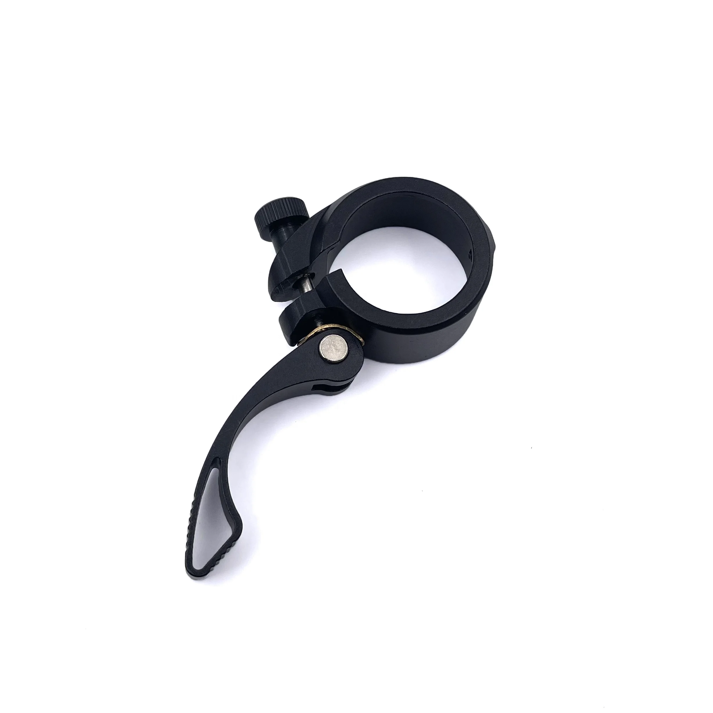 REYGEAK Adjustable Mountain Bicycle Seatpost Clamp Bike Seatpost Clamps Lock Quick Release Cycling Accessories