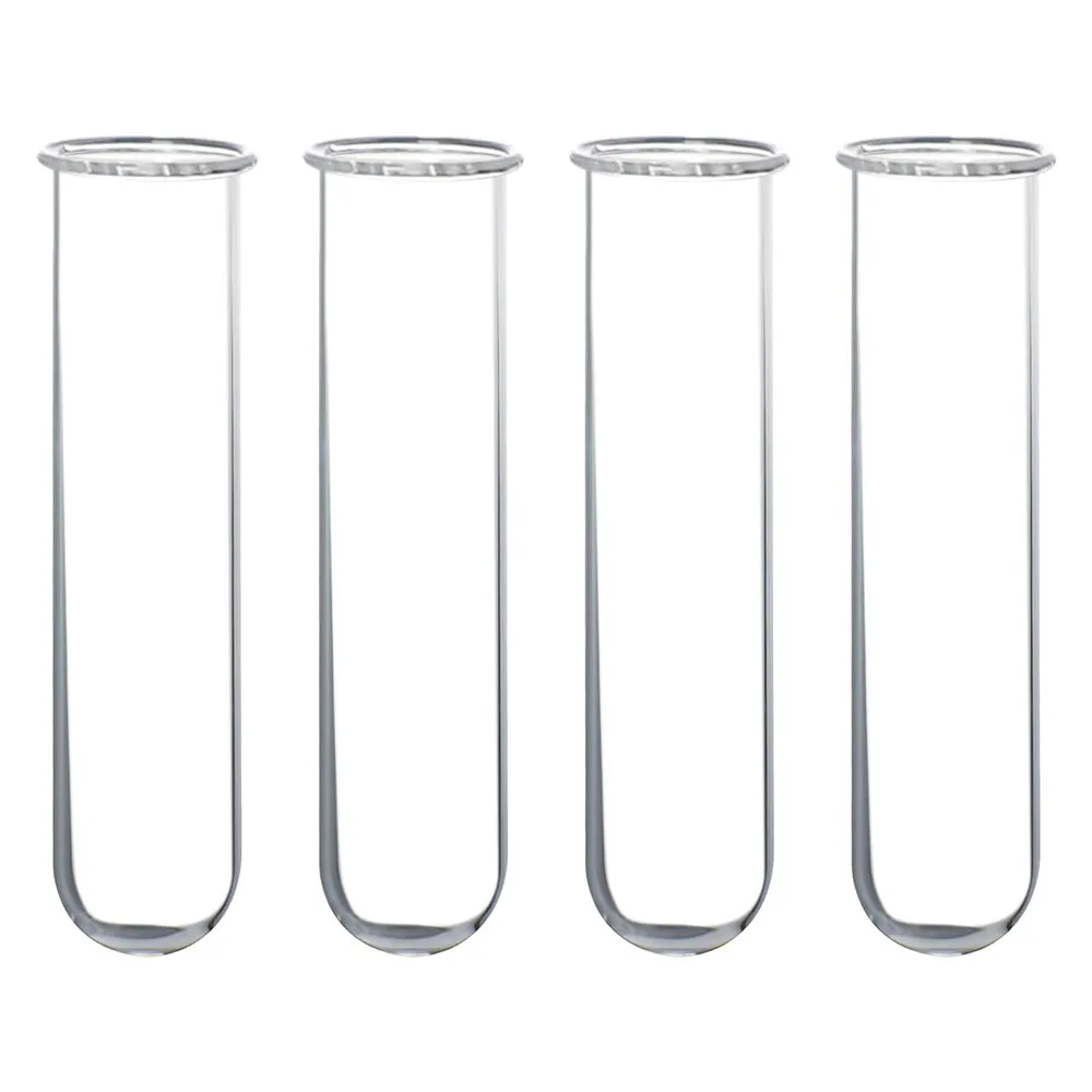 Hydroponic Flower Pot Glass Tube round Bottom with 25*28*110mm/120mm/150mm/180mm Specifications for Home Use