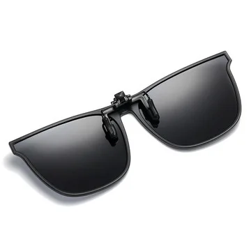  Солнцезащитные очки для вождения lentes opticos мужчин и женщин поляризационные темные в большой оправе с защитой от дальнего света Lentes Новый ночного видения поляризированные большие рамочный зажим мужского женского пола