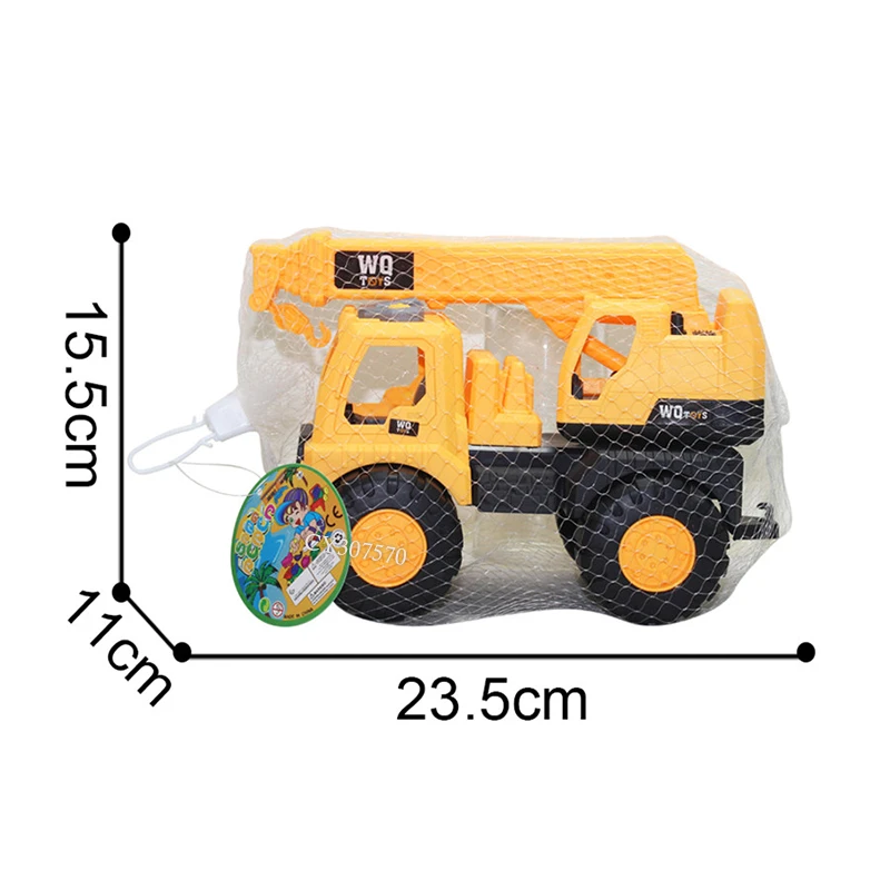 Wholesale Construction Toys Sandbox Truck Toys Vehicles Crane Excavator Mixer Dump Trucks Beach Sand Toys For Boys