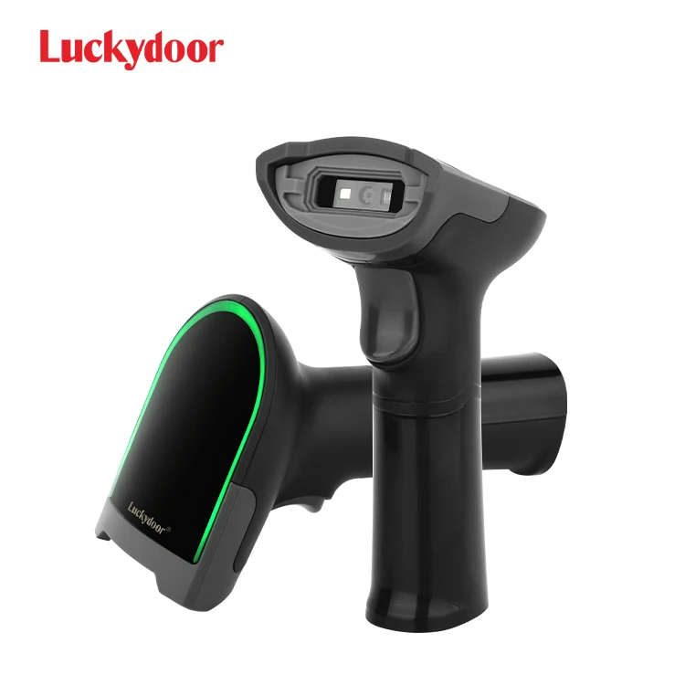 Luckydoor L500 Wired Android Bar Code Reader Handheld Qr Code 1D 2D Barcode Scanner for Supermarket Warehouse