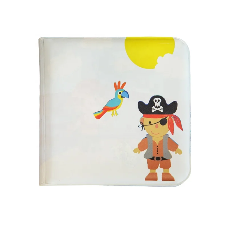 Wholesale Early Educational Change color shower toy eva waterproof bath books for babies child