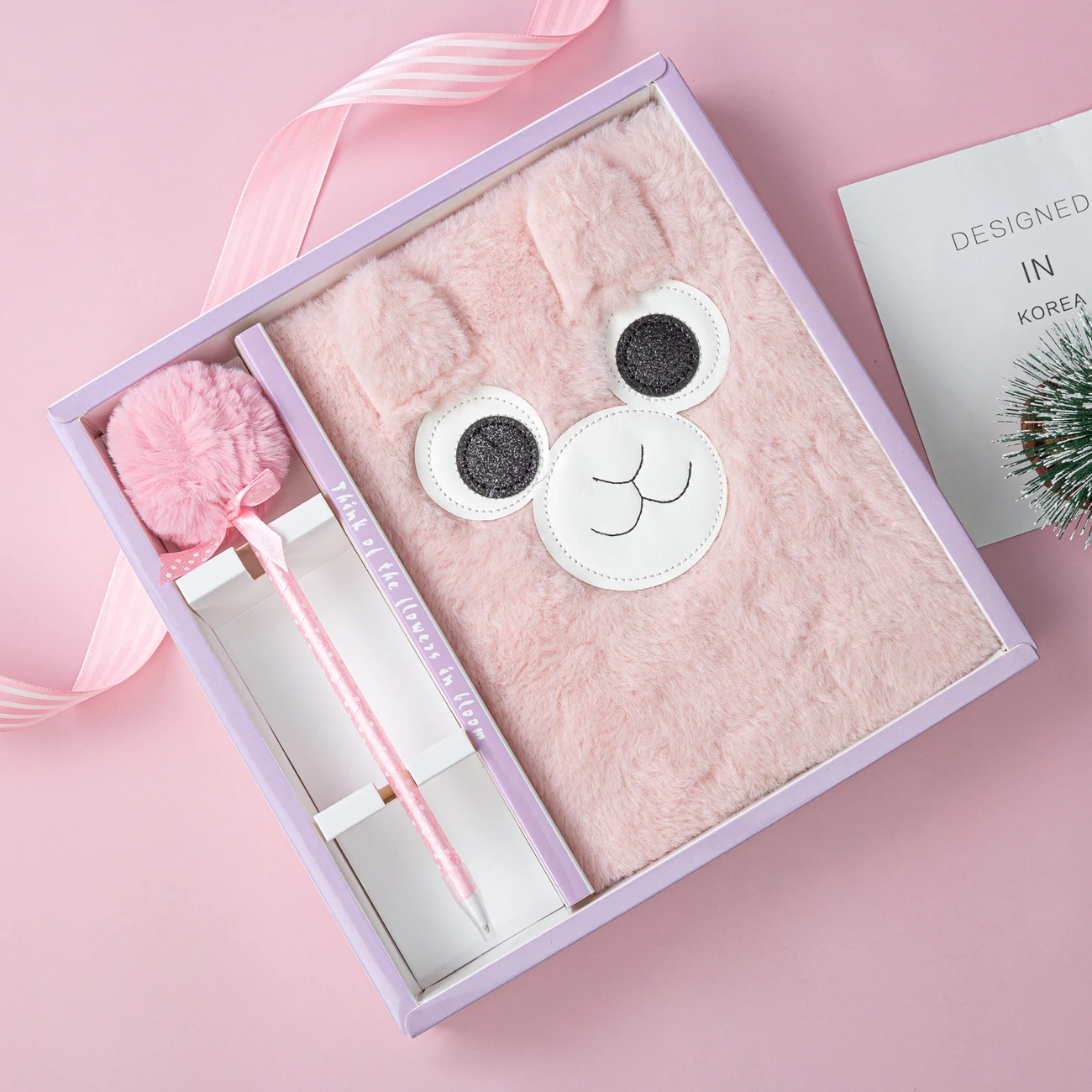 Factory Wholesale Cartoon Notebook Plush Kawaii Gift Anime Cute Notebook For Girls