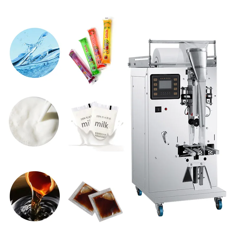 Hot sale automatic sachet packaging machine ice pop ice lolly making machine bags filling sealing packing machine