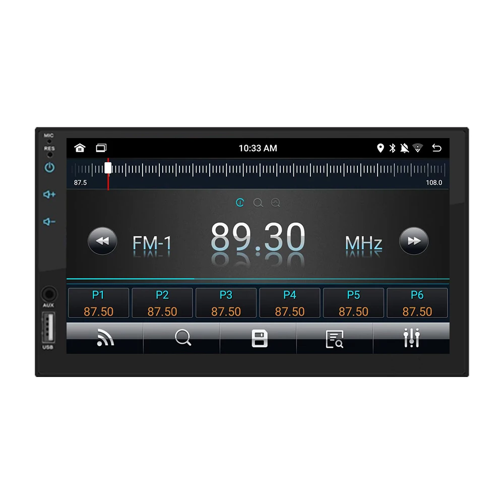 Universal 2din Double Din Navigation GP Universal 7 Inch Touch Screen Car Radio Player Car Audio with wireless carplay