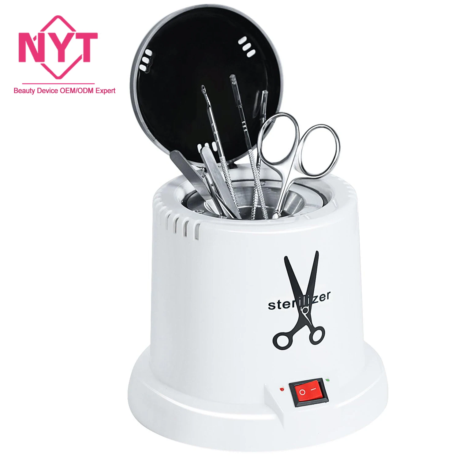 Personal Small Mini High Temperature For Manicure Salon Metal Sterilizer Art Tools Lash Tech Supplies Nail Tool Cleaning Pot