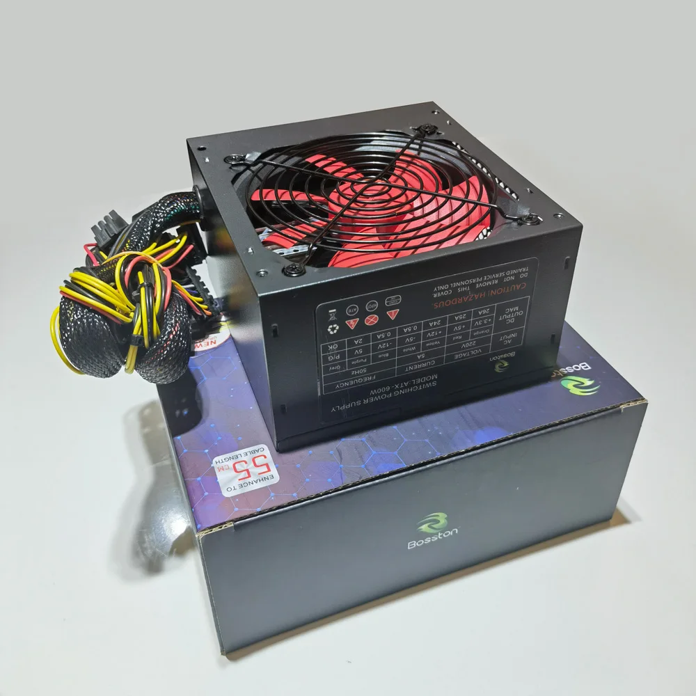 Fuente de poder ПК высокого качества soeyi oem psu 500 Вт 600 Вт 700 Вт 800 Вт компьютерный блок питания dc psu