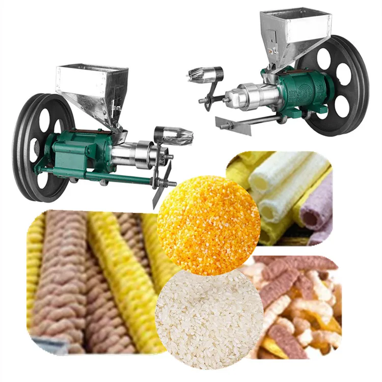 1 year warranty Maize Snack Food Puffing Extruder for industry