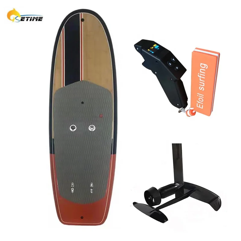 White Stripe efoil jet bodyboard hydrofoil for surfing