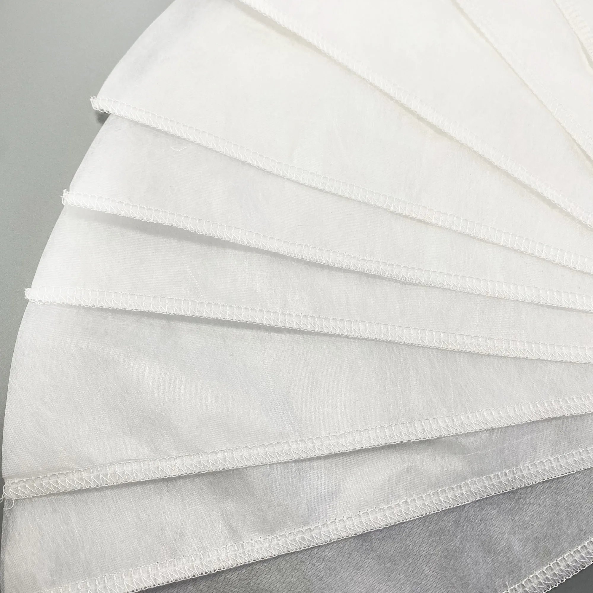 Hot Selling Food Grad PET  Fabric Oil Filter High Temperature Resistance Best Quality V-shaped Filter Paper Nonwovens Material