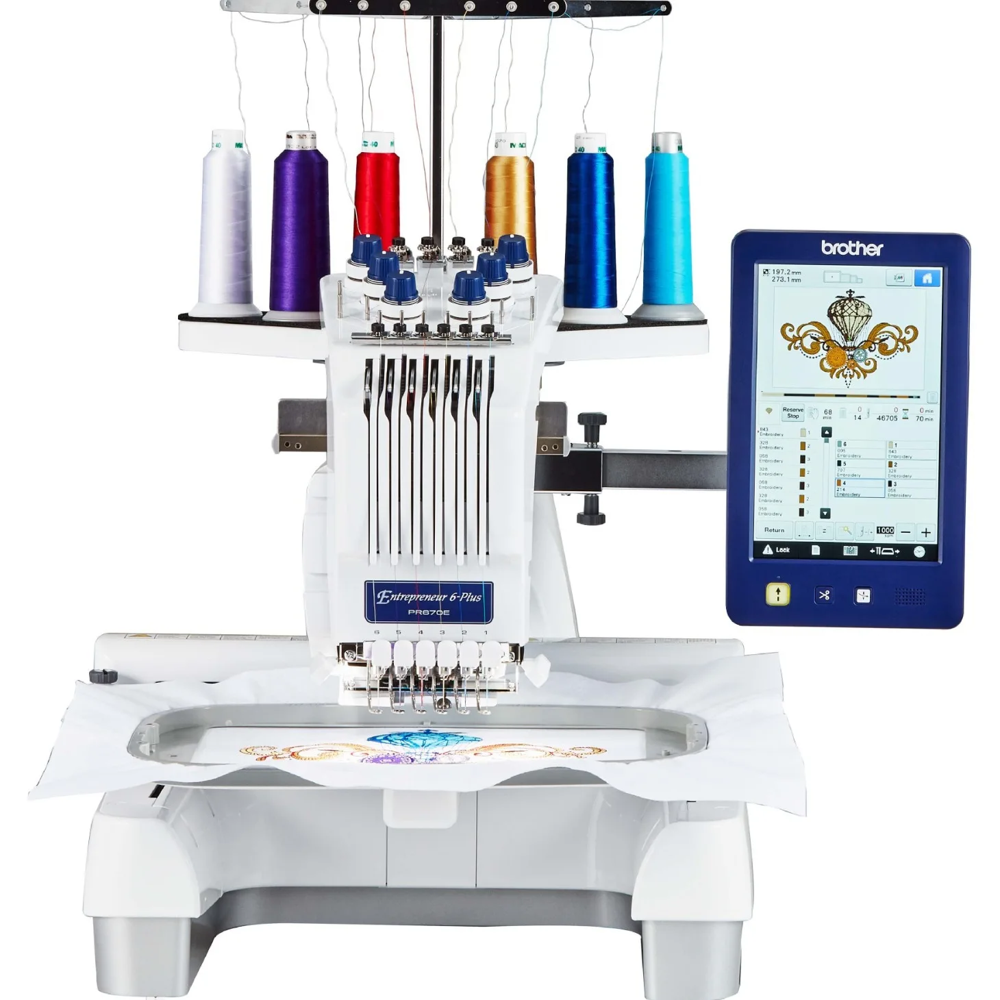 Selling Factory Offer Brand New Embroidery Machine Single Head 6 Needle Multi-Need Home Used Embroidery Machine For Commercial
