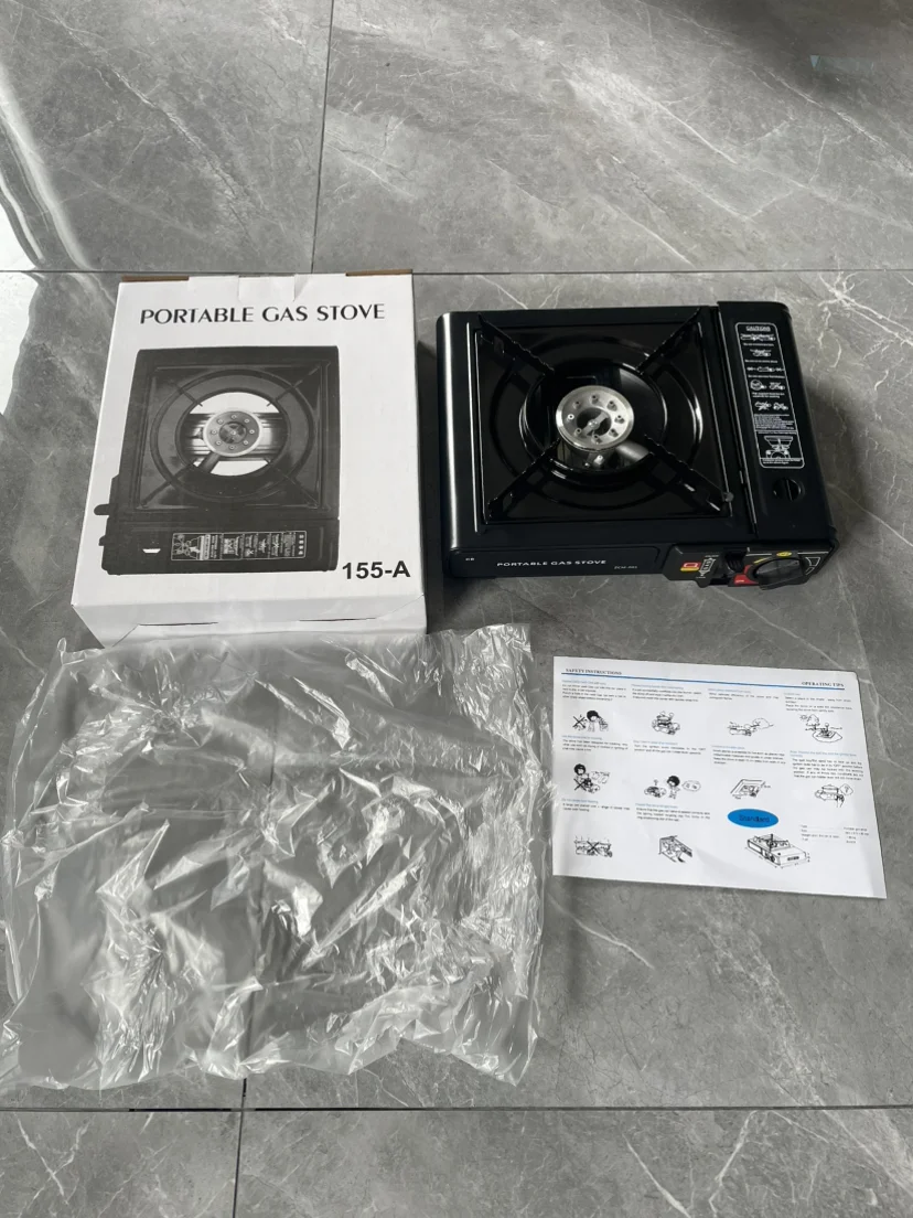 Dual-purpose Portable Gas Stove Outdoor Cooking Stove Gas Burner Automatic Ignition Gas Portable Butane Stove With Carrying Case