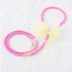 2023 New design colorfully cute pet collar leashes dog collar and leash set