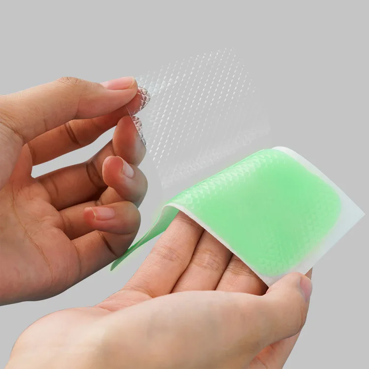 OEM baby fever Ice  hydrogel cool patch odm fever gel patch for baby forehead summer cooling pad blue ice cool pack