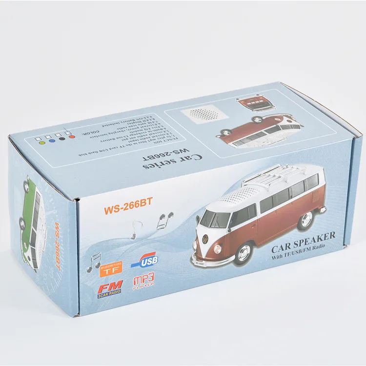 Protable Wireless Small Bus  LED Digital display best blue tooth hands-free phone call Speaker