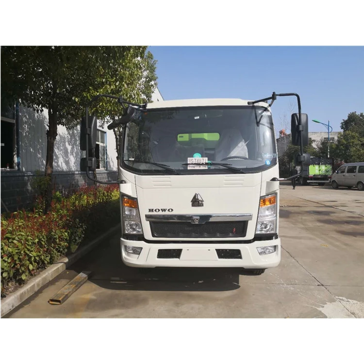 China Sinotruk Howo Homan road sweeper truck 6m3