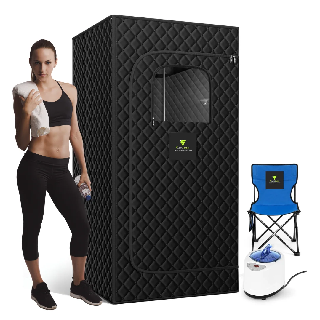 OEM/ODM Available Instant Relaxation Personal Home Sauna Foldable Personal Steam Sauna Box for Home Gym