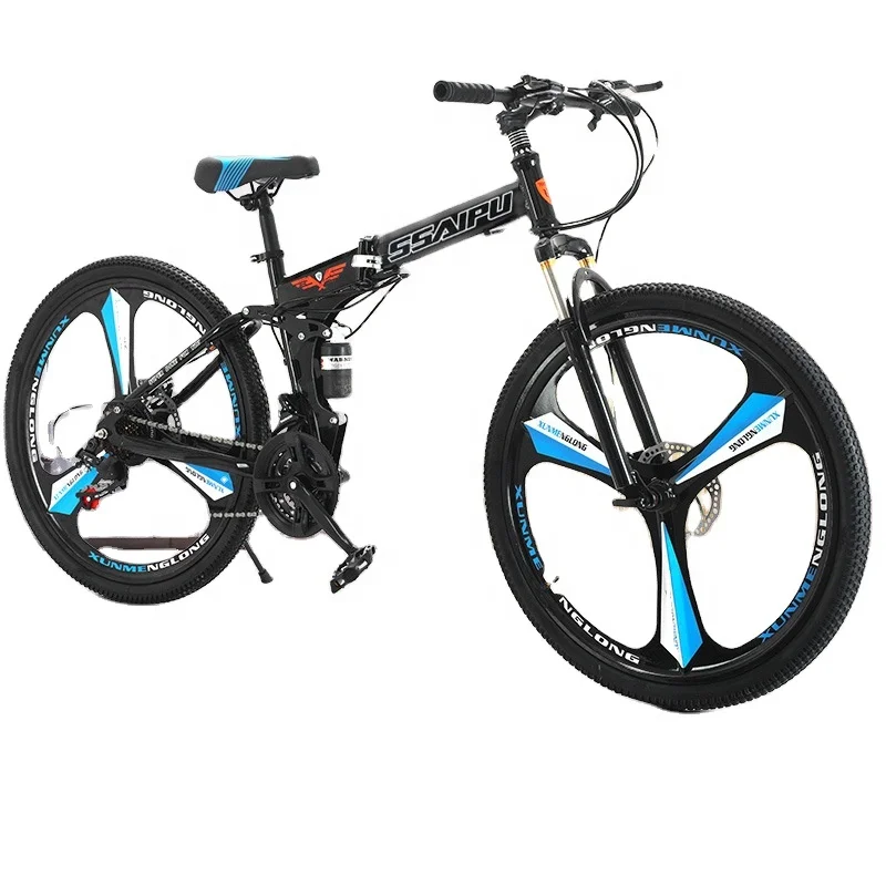 Складной горный велосипед для взрослых, колеса 26 дюймов, подвеска, горный велосипед для горного туризма, велосипед для велоспорта, гоночная Экипировка для мужчин