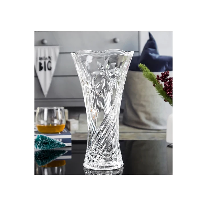 Wholesale Home Decorative Czech Republic Bohemia High Quality Crystal Vase