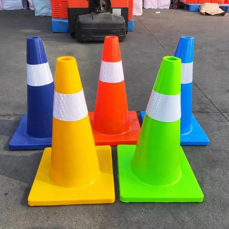 
45cm soft flexible durable safety road PVC traffic cone 18 inch safety cone 