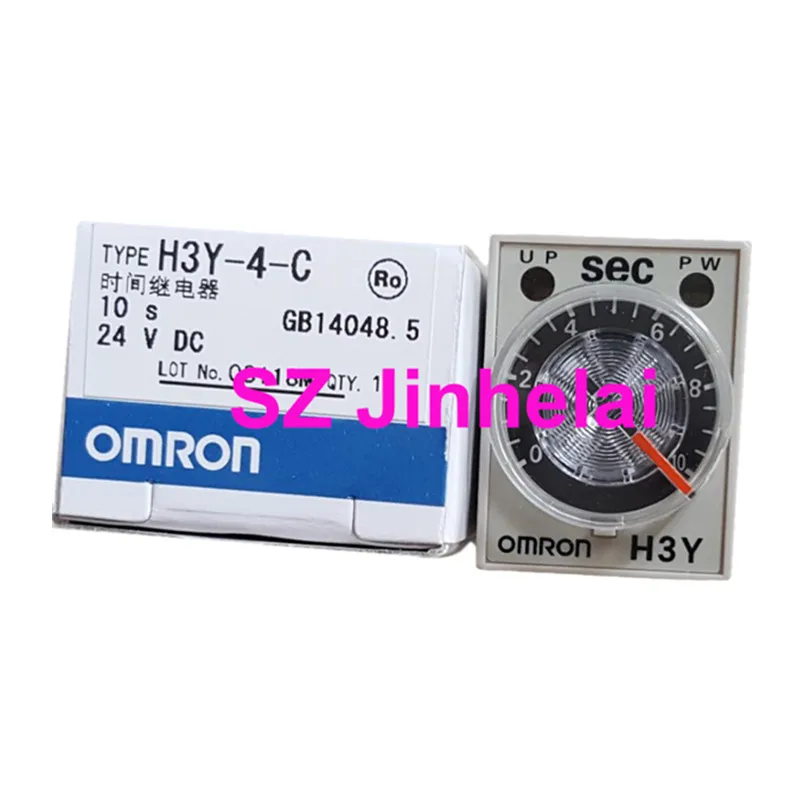Новый и оригинальный H3Y-4-C DC24V 1S 5S 10S 30S 60S реле Таймер 24VDC выключение таймер реле времени