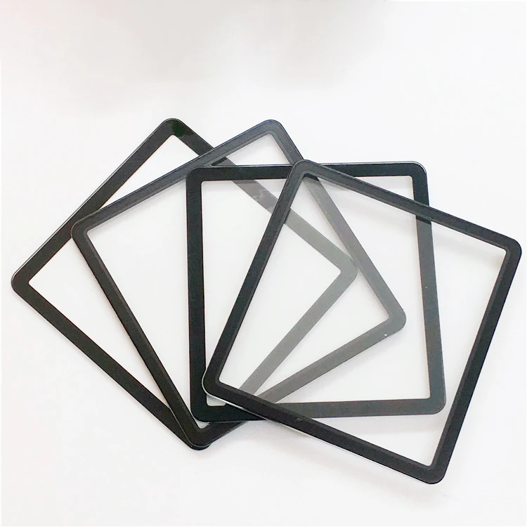 New Arrival Full Cover Curved Edge Smart Watch Screen Computer Monitor Protect Silk Screen Printing Tempered Glass Panel