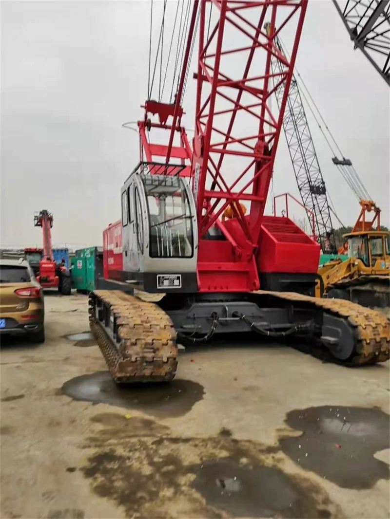 50 тонн FUWA QUY50/50 QUY50C QUY50A fuwa подержанный гусеничный кран для продажи