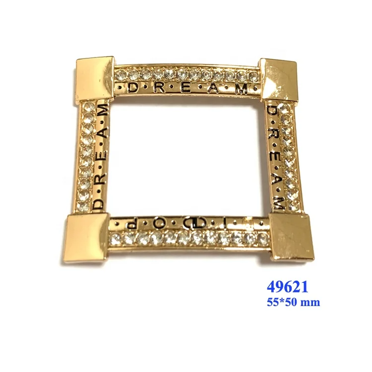 Decorative shoe buckle fancy rhinestone shoe clip custom shoe accessories