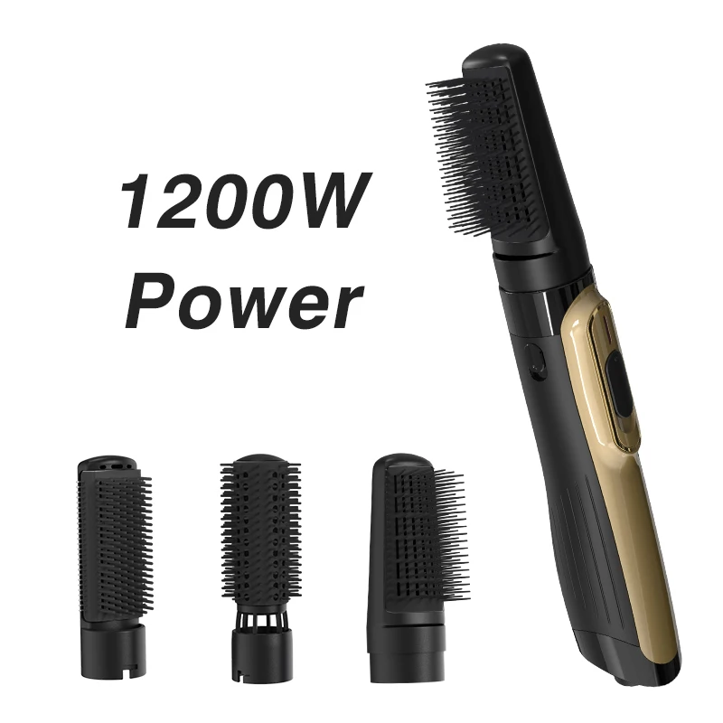 Hot Air Brush Styler One Step Hair Styler Hair Dryer Volumizer 2 in 1 Negative Ion Hair Straightener