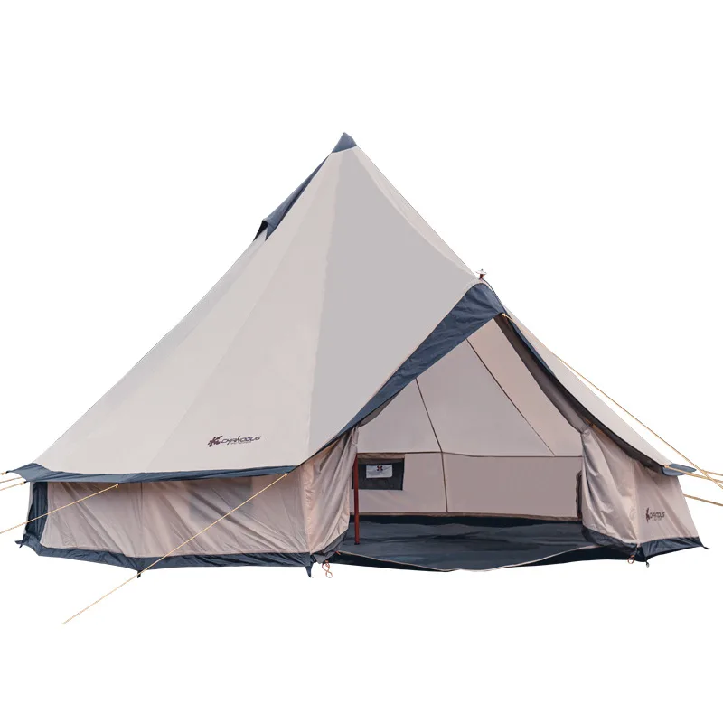 5-8 people Indian waterproof tent, outdoor tent, yurt tent, used for tourism, picnics, outings, fishing