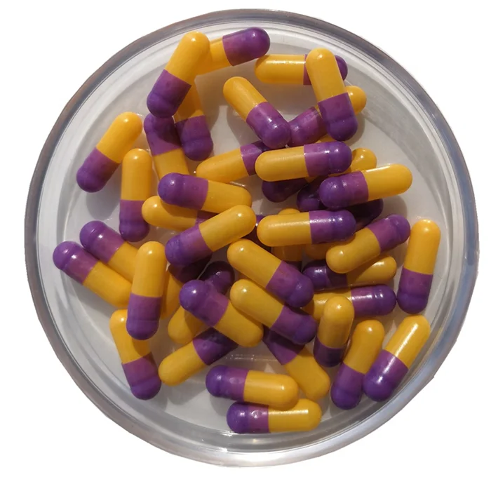 Пустые капсулы 00, пустые желатиновые капсулы с принтом, 0 размеров