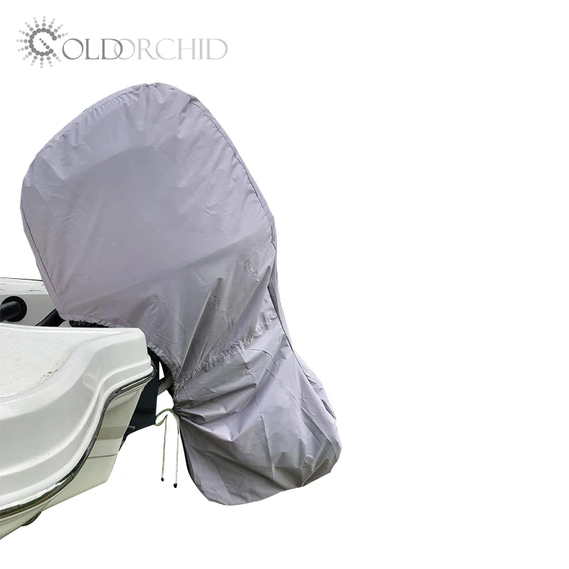 
Lightweight Outboard Boat Cover Custom Size Motor Engine Full Cover 
