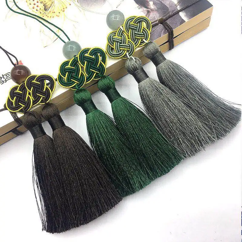  Silk Tassels Jewelry accessories findings Tassel Fringe earrings