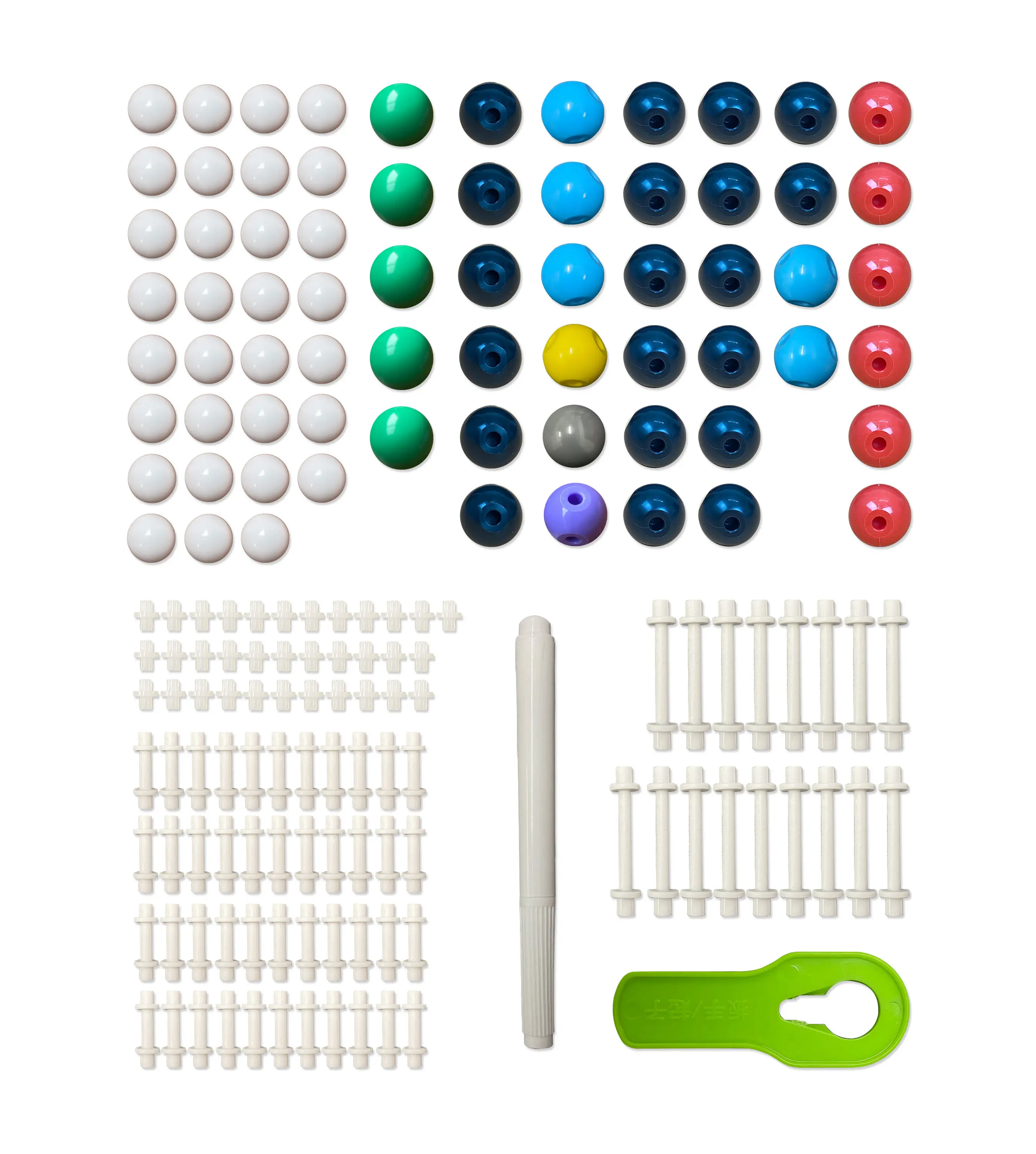Laboratory teaching equipment molecular structure models molecular model kits set